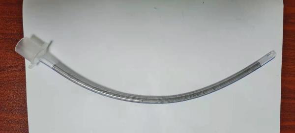 Tubo Endotracheal reforçado nasal não tóxico Uncuffed do PVC de ETT descartável