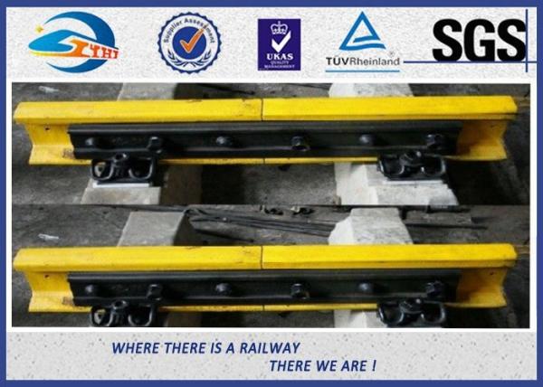 4 Hole 45# 50# Steel Splice Bar Fish Plates In Railway Track With Znic Plated