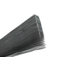 maille plissée par moustique se pliante d'écran de fenêtre de polyester de couleur de gris de 8ft 9ft
