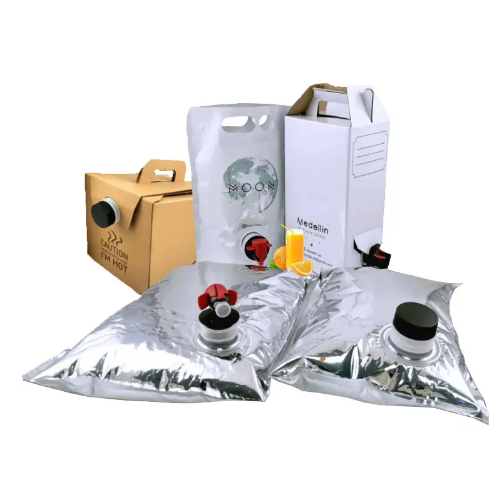Premium Bag In Box Liquid Bag Food Grade Leakproof Aluminized Clear For Liquid Storage