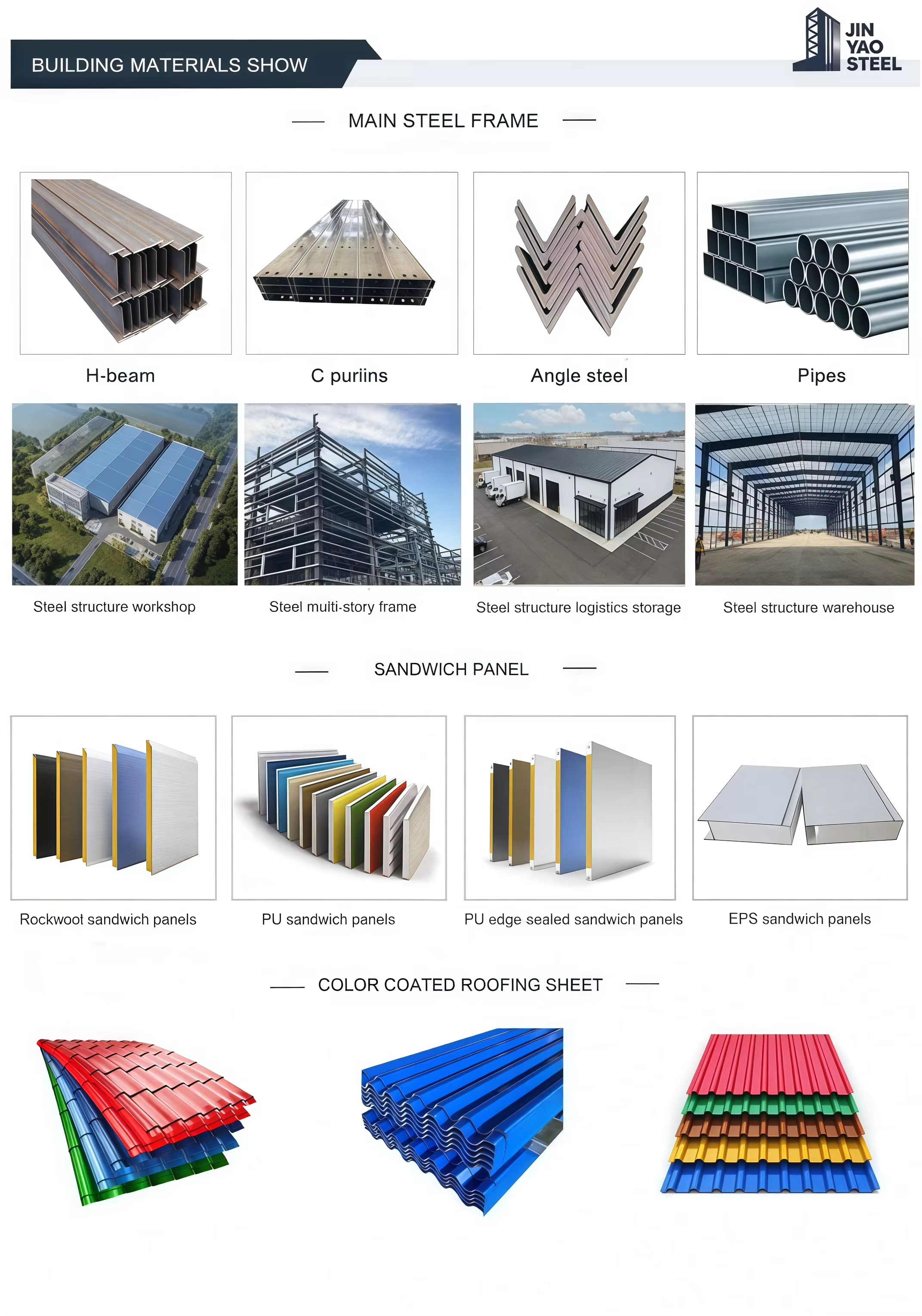 Factory Warehouse Prices Prefab Steel Building with Galvanized High-Strength ASTM Standard Compliant Construction