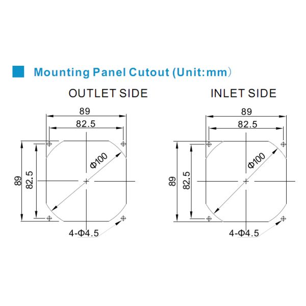 Plastic Frame 92mm CPU Cooling Fan DC Ventilation Fan for Industrial Machine