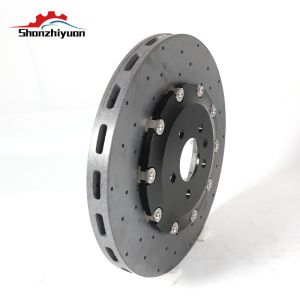 390×36mm HEUR Carbon Ceramic Front Brake Rotor Upgrade Kit Fits Mercedes-Benz W205 C200