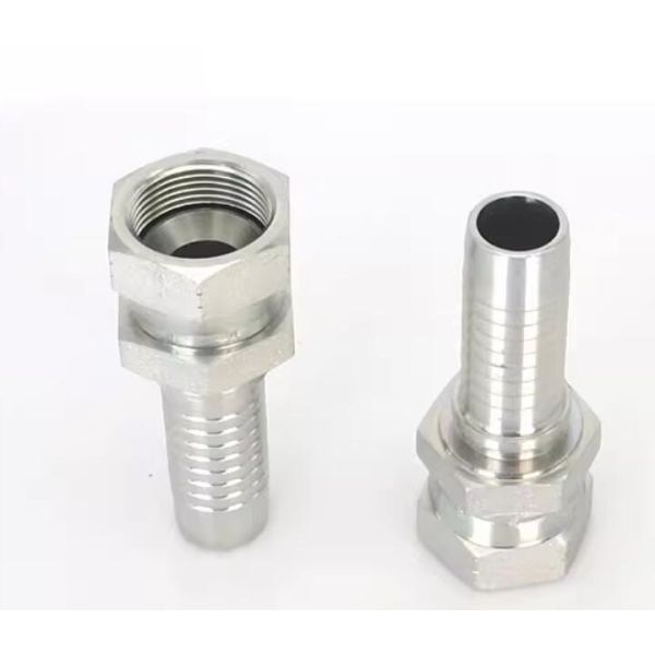 Jic Female Hydraulic Pipe Fittings Double Hex Jic Reusable Hydraulic Hose Fittings