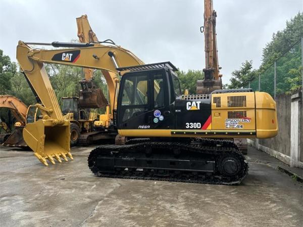High Stability Used Cat 330 Excavator Used Cat Diggers Noise Reduction