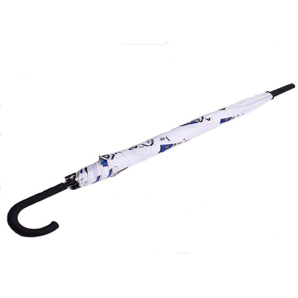 Зонтики ручки женщин ткани полиэстера/Понге, зонтик гольфа ручки дождя