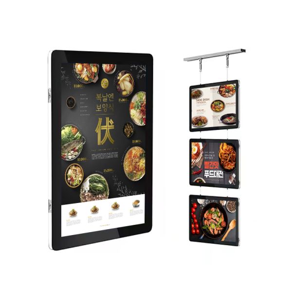 Magnetic A4 Real Estate Agent Hanging Acrylic Led Advertising Light Boxes