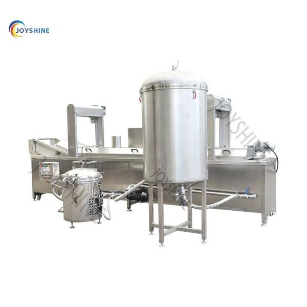 Fritadora de batatas comercial Temperatura de óleo 0-300C Capacidade de fritura pode ser personalizada