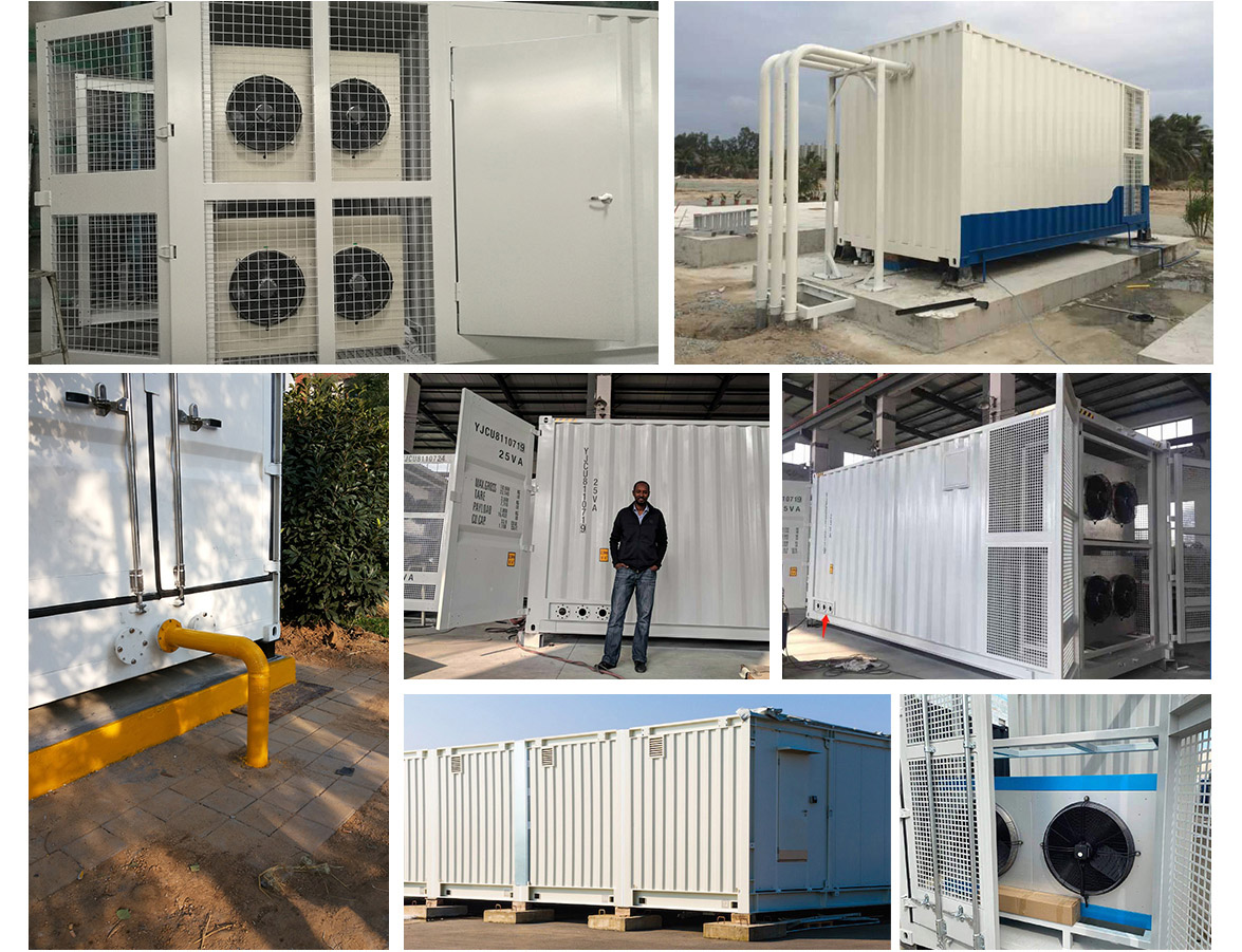 3phase ориентированный на заказчика Containerized центр данных 20FT~40FT CBMC