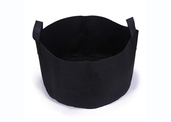 Light Weight  Greenhouse Fabric Grow Bags ,  Black Planting Bags   1 -  30 Gallon