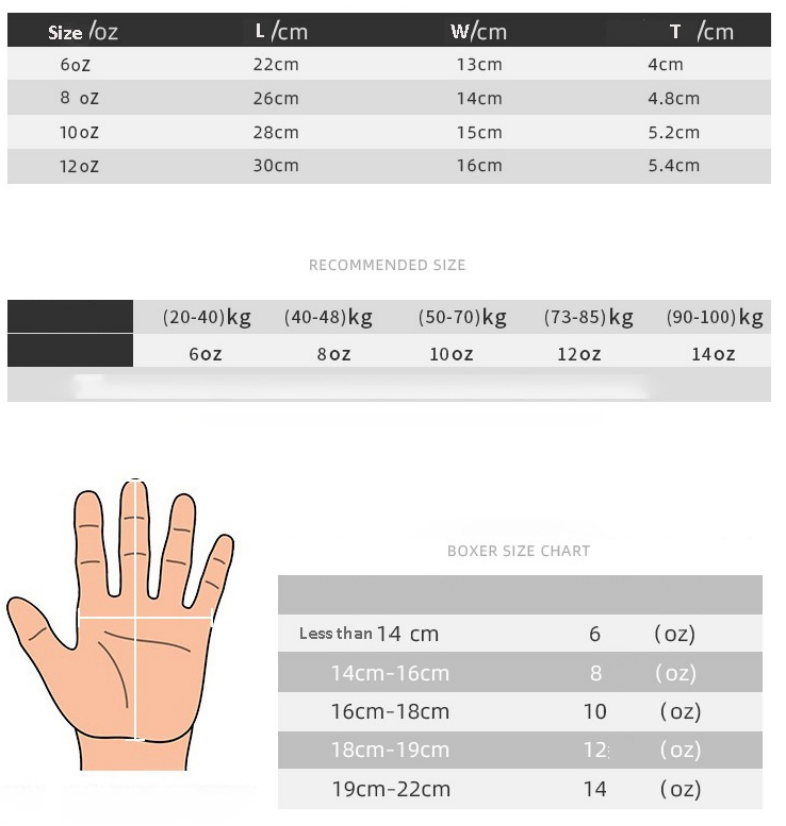 Plain Exercise Boxing Gloves Material Pu Leather Custom LOGO professional training