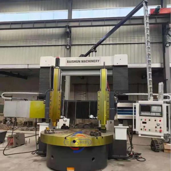 CNC Vertical Lathe Machine Twin Spindle 4000mm Workpiece