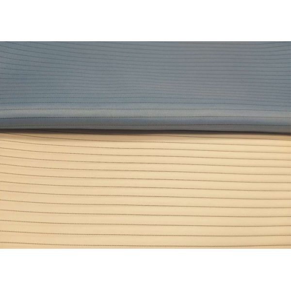Blue Anti Static Lining Fabric 60gsm And 110gsm lightweight