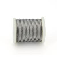 7*7(6*7+IWS) 1.0mm 3 16 Stainless Wire Rope Silver For Dragline