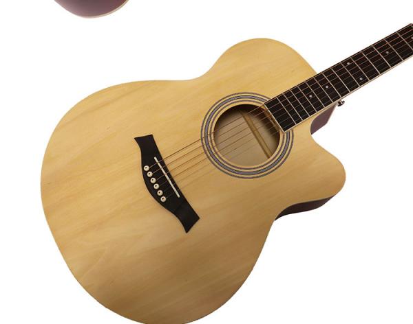 41 ovation musical instruments electric acoustic guitars built in FREE pickup EQ-7545R made in China  What kind of guit