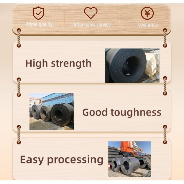 Q195 Q215 Q235 Q255 Q275 Q355 Ss400 Skin Pass Carbon Coil Slit Hrc Hot Rolled Carbon Steel Coil with Container Plate