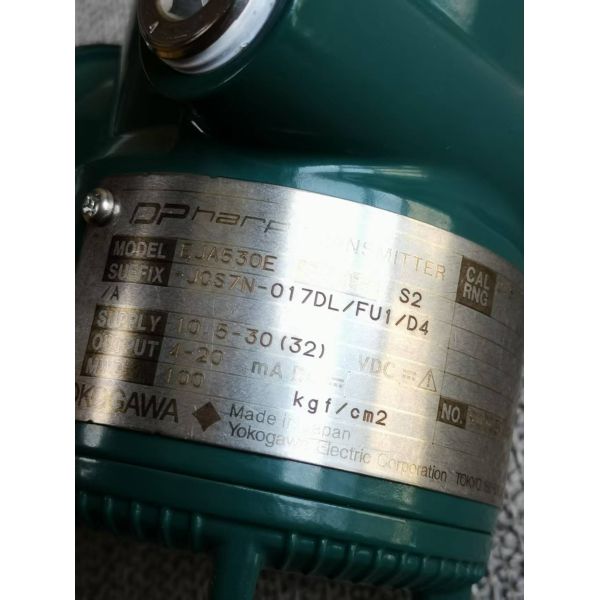 Yokogawa EJA530E Pressure Transmitter with 10.5–30 VDC Power Supply 4-20 mA Output and Silicon Resonant Sensor Technology