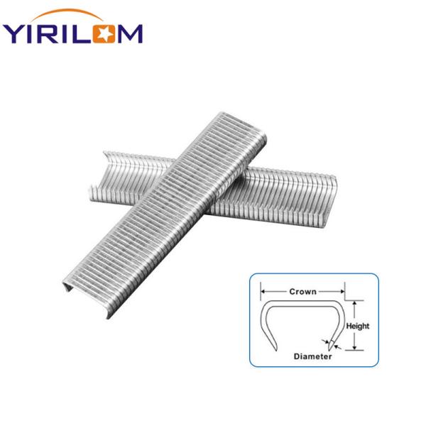 Galvanized Curved C Type Rings Nails Shock-resistant Anti-loose Industrial Equipment Hog Rings Staple