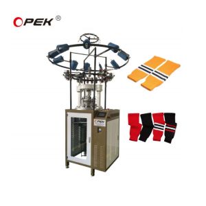 OPEK 366 Multi Stirpe Hockey Socks Knitting Machine Hockey Socks Hockey Leg Socks Knit Hockey Socks Team Hockey Socks Striped Hockey Socks
