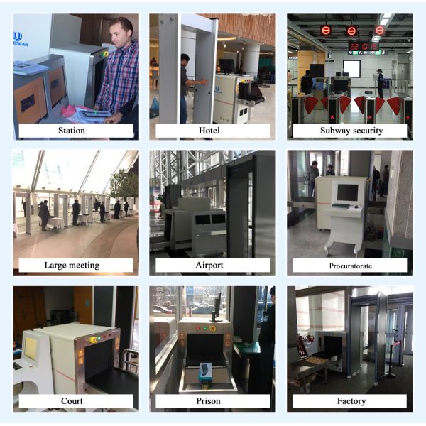 High Density Fireproof Multi - Zones Security Archway Metal Detector 2 Years Warranty