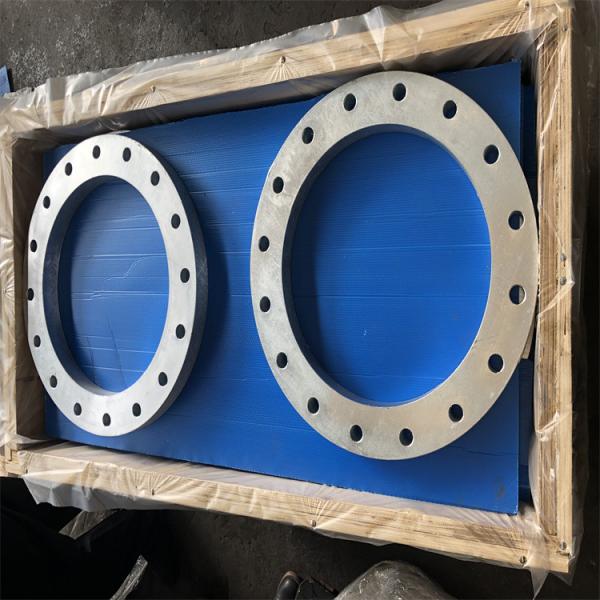 ST37 400LBS Steel Plate Flanges , 24 Stainless Steel Flat Flange CT20