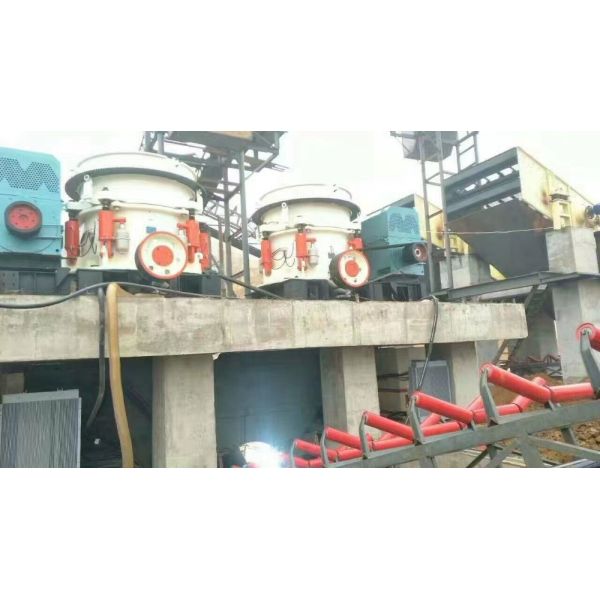 Factory high quality HPM Multi-cylinder Hydraulic Cone Crusher HPM200 for Hard Rocks Crushing With Cube Shape for sale
