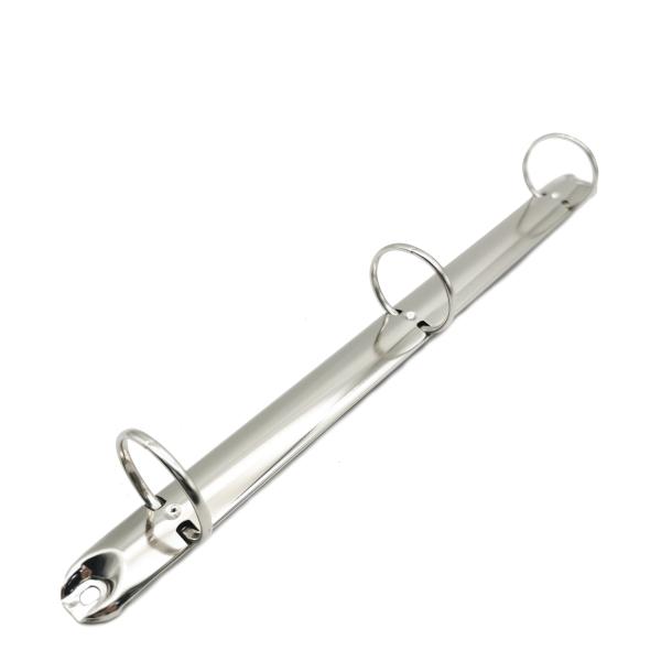 11 Inch O Ring Binder Clips A4 3 Ring Mechanism Silver For Office Stationery