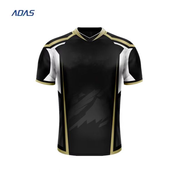 Quick Dry Breathable Gaming T Shirt Esports Team Jersey Over Printed
