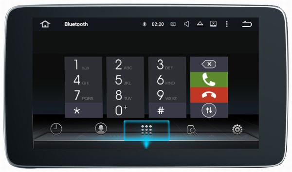 Ouchuangbo 9 inch car audio gps navi android 7.1 for Mercedes Benz CLAGLAGLE(2014.11-201 with bluetooth SWC calendar