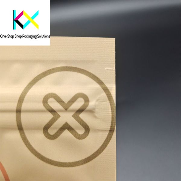 Good Barrier Three Side Seal Bag Aluminum Foil Plastic Packaging Pouch 110um