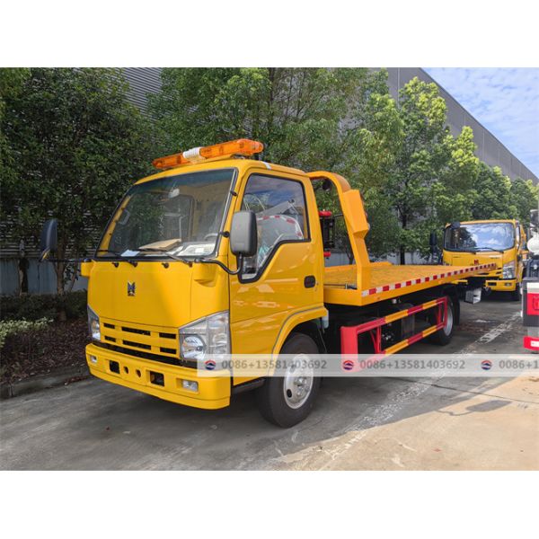 New 100P Wrecker Towing Truck Recovery Road 4tons Automatic Hydraulic Tow Truck