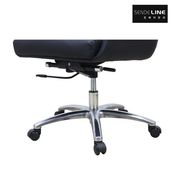Mermaid Costume Leather Office Swivel Chair 660mm×（1210-1300）mm For Comfortable Seating