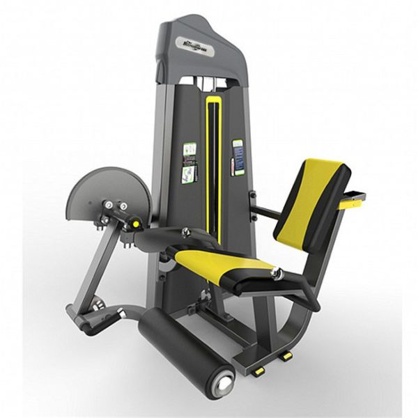 Bodybuilding Fitness Pin Load Selection Steel Seated Leg Extension Curl Gym Equipment