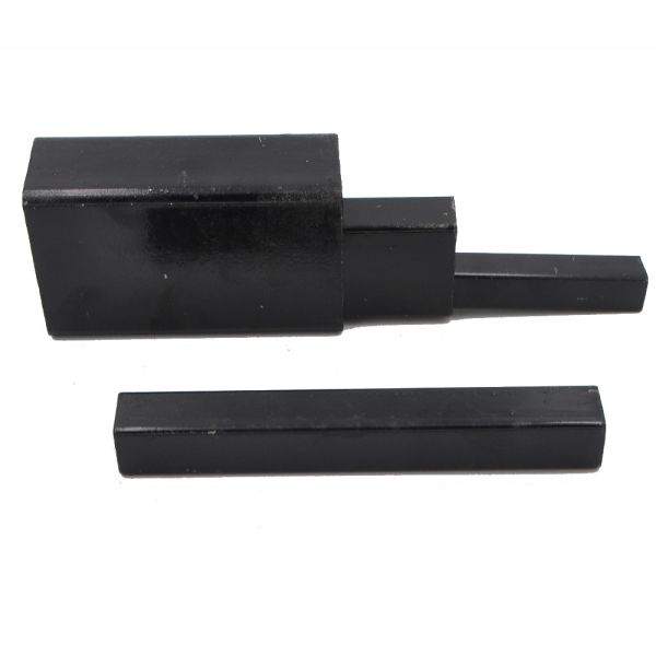 Трубка квадрата трубки черноты DIN 40X40 прямоугольная стальная 20mm гальванизированная