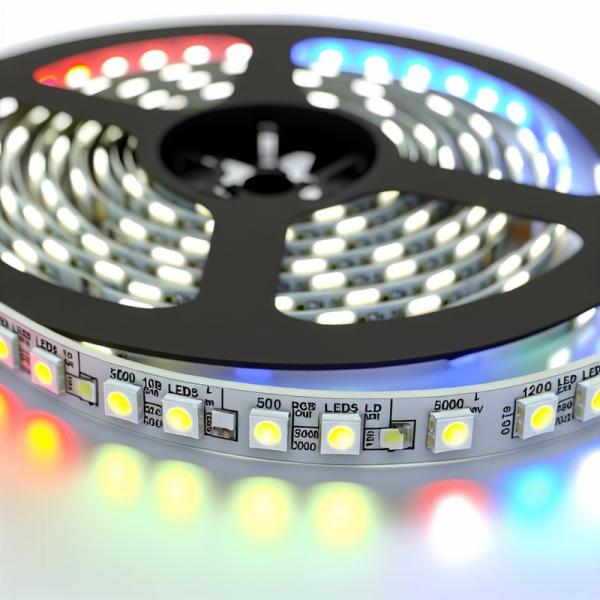 120 LEDs/m 5050 RGB Flexible LED Strip Light DC12V – OEM Bulk Available