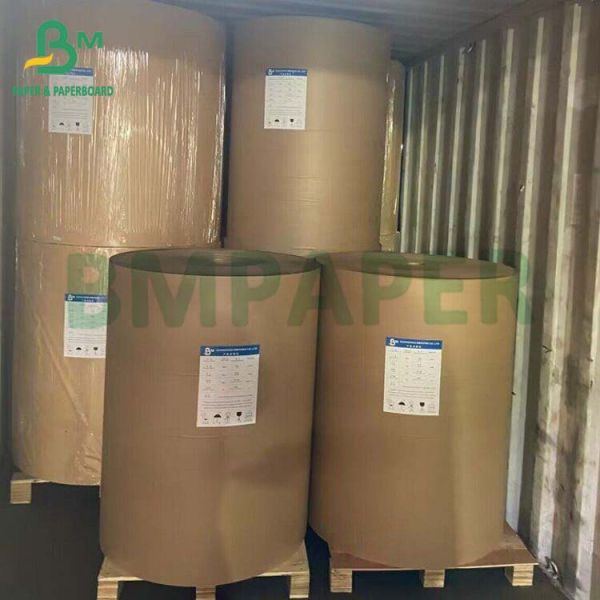 Good Durability 65g 80g Unbleached Wet Strength Kraft Paper For Plant Nursery
