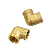 Fabrication Fourniture PEX Expansion Fitting Femme fileté Coude en laiton coussin de compression coulissante