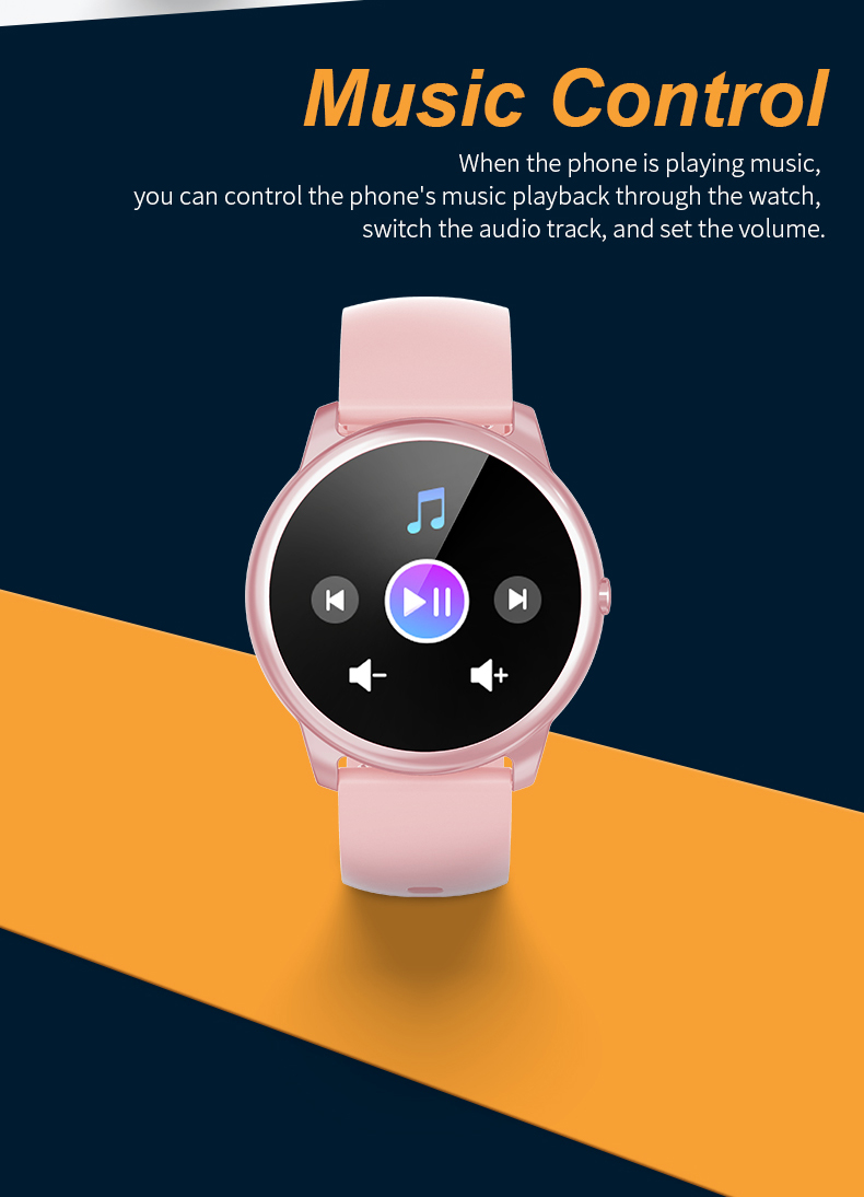 Smartwatch STK8321 экрана касания 1,3 дюймов с большим экраном