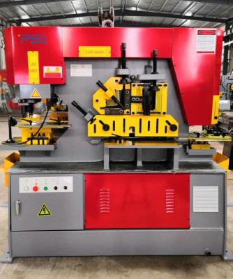Perfurador de 250 Ton Ironworker Hydraulic Press Hydraulic e máquina Q35Y-50 da tesoura