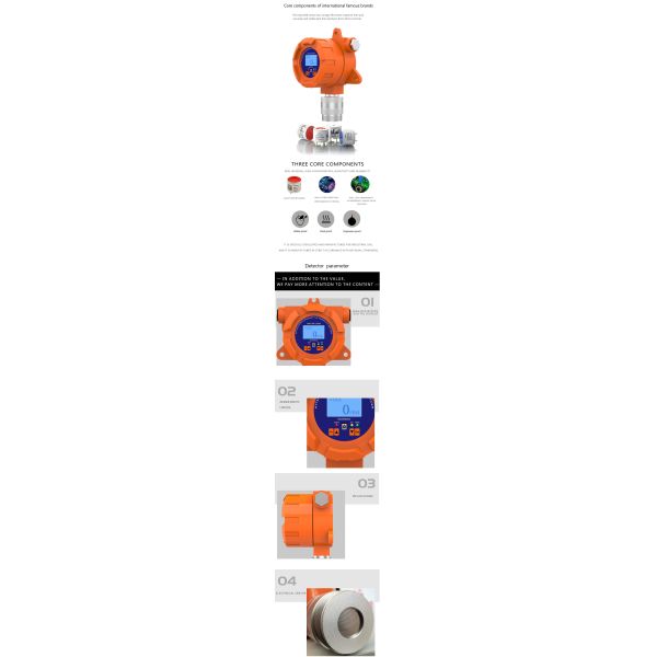 Zetron MIC100 IP65 Co Gas Monitor Industrial Carbon Monoxide Fixed