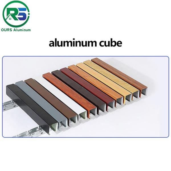 Panneau en aluminium de 10 mm en nid d'abeille en bois de grain de bois de remplissage acoustique