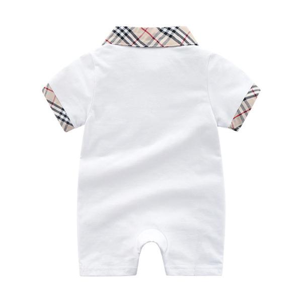 High Quality Infant Baby Organic Bodysuit With Bow Summer Thin Romper OEM