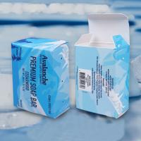 Boîte d'emballage de savon pour les ustensiles de lavage de la vaisselle, les vêtements de lavage, l'impression de savon, le carton kraft et les matériaux biodégradables