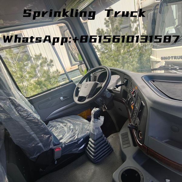 Sinotruk HOWO White LHD 6x4 Sprinkling Truck ZZ1257V4347B1