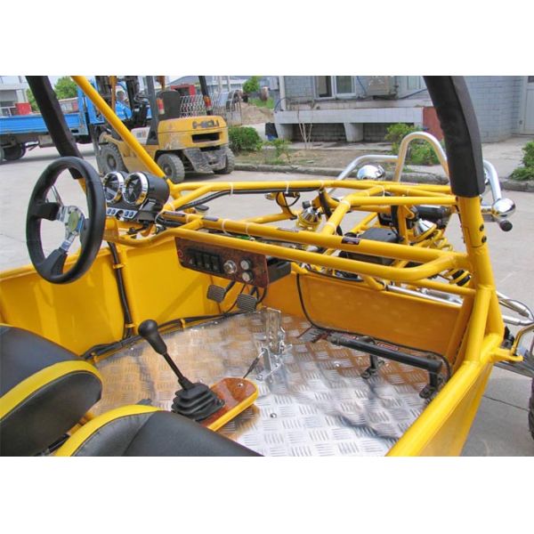 Two Seater Go Kart Buggy 650cc / 1100cc With Efi Lingdi Engine Water Cooled