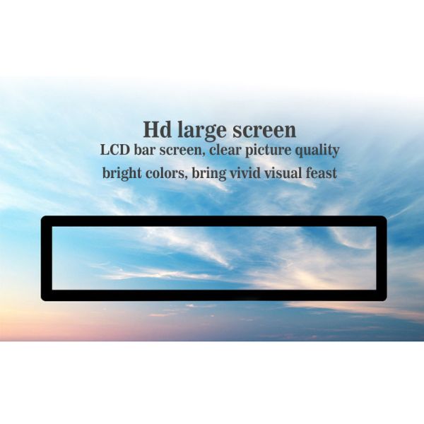 25.5 Inch Stretched Lcd Screen With 350 Nits Brightness Long Life Time