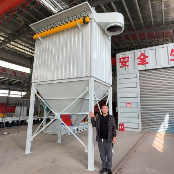 Customized dust removal equipment for factories: Large electric furnace pulse bag dust collector