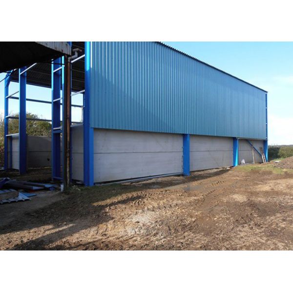 Аграрные стальные полуфабрикат здания для хранения зерна 1000t