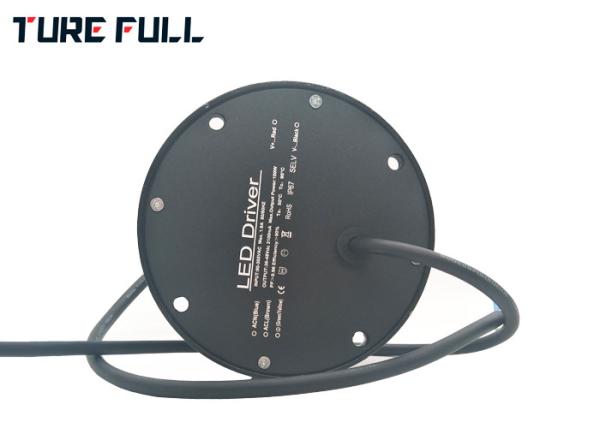 IP65 Round LED Driver , 277v Outdoor Ac Led Driver 120w Led Power Supply