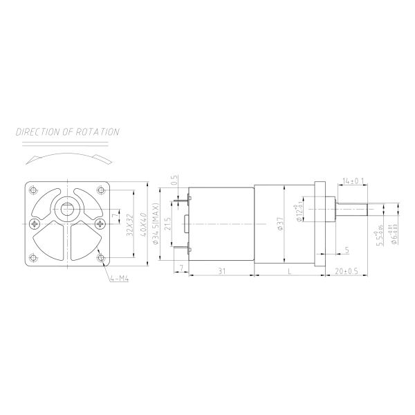 Micro High Torque 12V DC Gear Motor 5kgcm 5V 150 Rpm 2nm For Garlic Masher